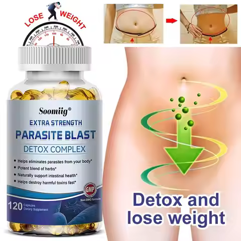 Parasite Blast Detox Complex 1475 Mg Eliminates Parasites Gut Health, Metabolism, Healthy Digestion,