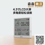 杜克溫濕度計室內時鐘wifi智聯家用數顯電子磁吸可貼可立TH3  [滿300出貨]