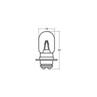 スタンレー  4907894111873  A3625A 6V25/25W T19L P15ｄ-25-1　10個入り  電球