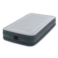 Intex 67766 內置電泵單人雙層加大充氣床 | Twin Bed | 2-4分鐘快速充氣
