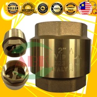 2 INCH BRASS CHECK VALVE (50MM) [MADE IN ITALY]