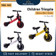 RoyalKiddies 3IN1 Children Multifunction Tricycle (3 Wheels) Bicycle Mini Bike Walker Bike Scooter K