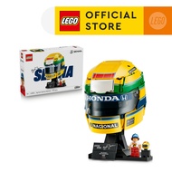 LEGO Editions Formula 1 43024 Ayrton Senna Helmet (931 Pieces) Building Blocks Kids Toy