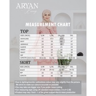 Aryan kurung readystock