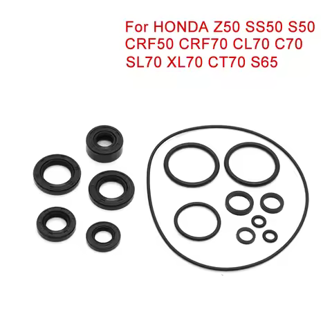 Engine Seal Set Engines Oil Seal O-Ring For HONDA CT70 Z50 CL70 C70 CRF50 CRF70 SS50 S50 SL70 XL70 S