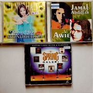 [PRELOVED] VINTAGE CLASSIC VCD KARAOKE MALAY Siti Nurhaliza + Jamal Abdillah vs Awie + Spring