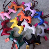 Rodeo Leather Horse Bag charms Horse Keychain Pony Charm Pendant Pony Cute Style bag accessories