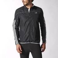 (中碼) 日本adidas 黑色風褸