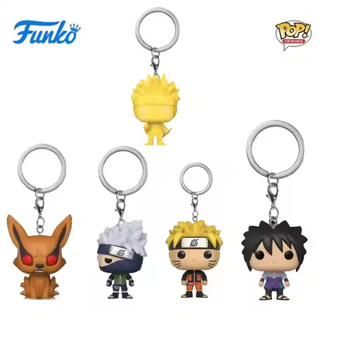 New Funko Pop Original Anime Cartoon Naruto Kakashi Sasuke Nine Lamastoy Figures Collection Model To