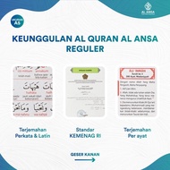 Barang Terlaris Paket Al Quran Custom Nama Al Ansa Hafazan Perkata