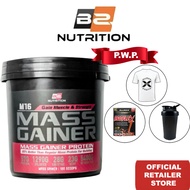 BS Nutrition M16 Mass Gainer (5.6Kgs/2Kg) Tepung Susu Penambah Berat
