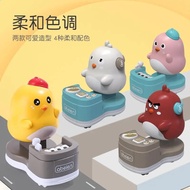 Children Boys Cars Girls 3 Baby Inertial Sliding Little Yellow Ducks Chicks Animals Press Toy Cars 2