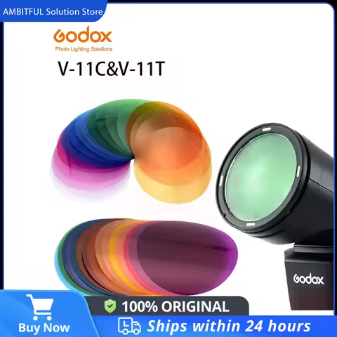 Godox V-11C V11C or V-11T V11T Color Filters for AK-R16 AK-R1 Compatible with Godox V1 V1PRO V100 Se
