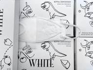 唯心思 - KF94 RAW-WHITE兒童恐龍仔口罩獨 立包裝 細碼 (10片)