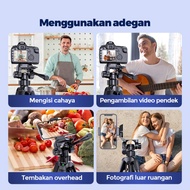 Inbex Tf-3520 Plus Tripod Kamera Dengan Tas / Dudukan 140Cm Untuk Hadycam Mirrorless Plus Holder Hp 