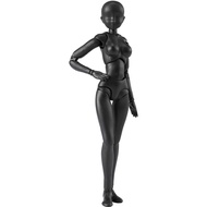 TAMASHII NATIONS S.H.Figuarts Body-chan DX SET 2 (Solid Black Color Ver.) Approx. 135mm ABS & PVC Mo