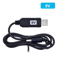 สายชาร์จ USB DC 5V to DV 9V / 12V Step Up Module 1M USB Converter ADAPTER CABLE 5.5x2.1mm ปลั๊กสำหรับ Arduino WiFi