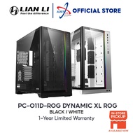 Lian Li PC-O11 Dynamic XL ROG Tempered Glass - Black / White