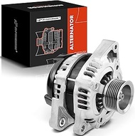 A-Premium Alternator Compatible with Honda Crosstour 2012-2015 L4 2.4L 130A 12V CW 7-Groove Pulley R
