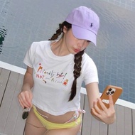 Rumours Club NEW 4.4 Not Your Friend Crop Tee พร้อมส่ง เสื้อยืดครอปผ้ารักษ์โลกเนื้อผ้ารีไซเคิล