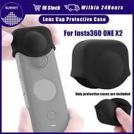 insta360 one x2 x3 Lens Cap Dust protection Silicone Protective Case