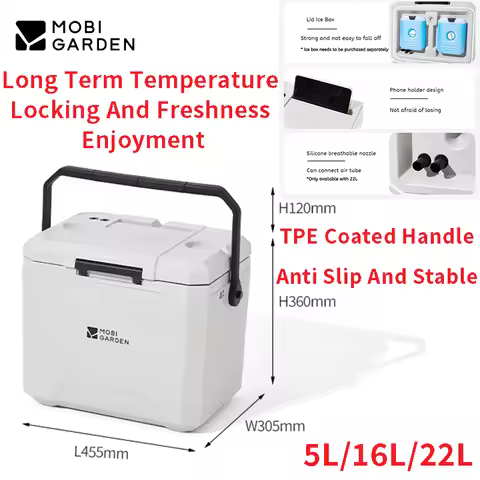 MOBI GARDEN Extreme Ice Insulated Box With Long-Lasting Refrigeration Preservation PU Insulation Lay