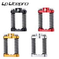 LP Litepro Dual Spring Shock Absorber For Birdy Foldgig Bicycle P40/R20/GT Front Shock For Birdy3 Bike Suspension