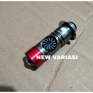 Motorcycle Headlight H6 Laser + Fan Far Near White Yellow - Led Laser H6 Universal Automatic Duck H6