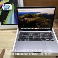 IBOX | Macbook Pro m2 2022 13" ram 8/256 ssd 256gb bekas second resmi
