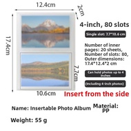 Photo & Ticket Organizer Album 3-4 Inches