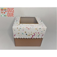 (1PCS) PARTY TART BOX 30x30x20 / 30 x 30 x 20