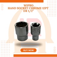 MATA WIPRO Chrome Shock Socket Wrench 1/ 2 inch 12PT 10 22 mm 10mm 22mm