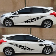 Black Car Decal Vinyl Graphics Side stickers Body Decals sticker D-76-1