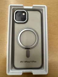 全新Iphone 15 Plus/ 14 Plus Magsafe支架二合一電話殼 （包郵）