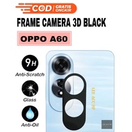 3D BLACK CAMERA FRAME FOR OPPO A3X A3 NFC OPP/ A3 PRO/ A5 OP/ A5X/ A15/ A16/ A16K/ A16E/ A17/ A17K/ 