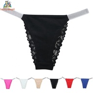 Seductive Gstring Women's Cotton Lace Panties Comfortable and Charming Underwear