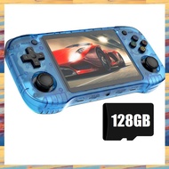 [L M Q N] R46H Handheld Video Game Console 128G 20000+Games 4.2 Inch Screen Portable Game Player Sup