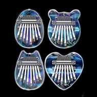 【YF】 8 Keys Kalimba Thumb Musical Instruments Music With Books