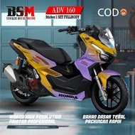Custom Decal ADV 160 Sticker Decal Fullbody Custom Model
