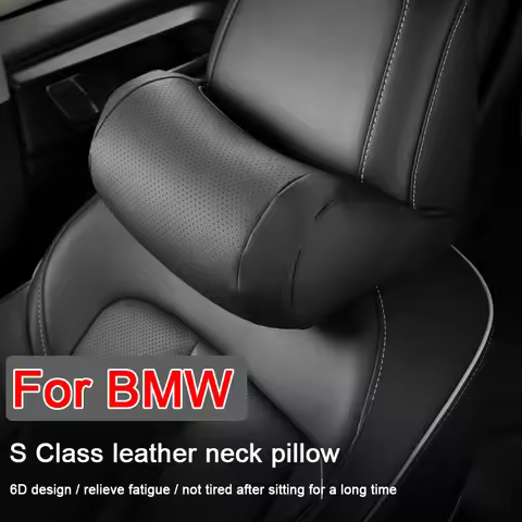 New Car Headrest Seat Support Car Neck Pillow Travel Driving Pillows For BMW F30 F31 F32 F34 F20 F21