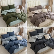 Bedcover Bedcover Set Plain Aesthetic 90x200 120x200 160x200 180x200 200x200 Aesthetic King Size Dou