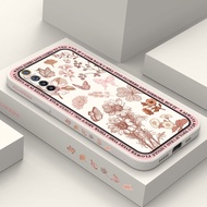 Vintage Flowers Phone Case For OPPO Realme 7 7i Pro 4G Globle 6 Fashion Original Cover