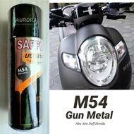 Cat Abu Abu Dop Sapporo Ultimate Gun Metal M54 Abuabu Dof Doff Dov Honda Vario Scoopy Skupi Scopy Gr