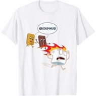 Smores S'Mores Marshmallow Camping Roasting Bonfire T-Shirt Mans