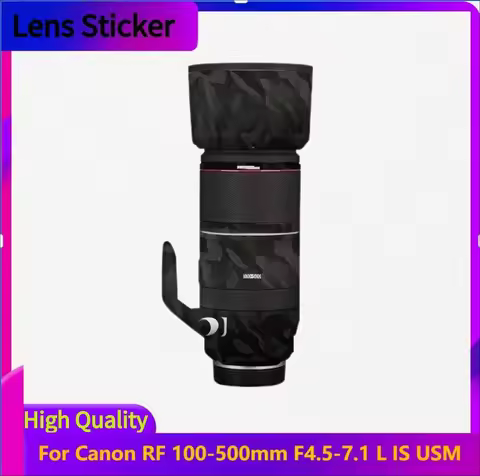 For Canon RF 100-500mm F4.5-7.1 L IS USM Lens Sticker Protective Skin Decal Film Anti-Scratch Protec