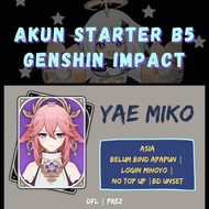 Yae Miko - Akun Starter B5 Genshin Impact