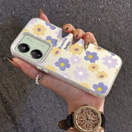Case For Xiaomi Redmi 13C 4G 13C 5G POCO C6 4G C6 5G M6 5G Transparent Flower Phone