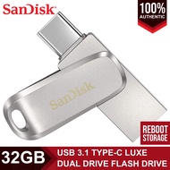 SanDisk Ultra Dual Drive Luxe 32GB USB 3.1 Flash Drive OTG Type C SDDDC4-032G