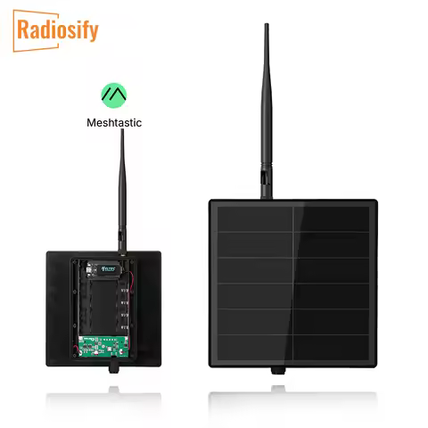 Heltec D5L Solar Node Case 5W IP67 Waterproof for V3 V4 T114 Meshtastic Repeater Outdoor Off-Grid 18