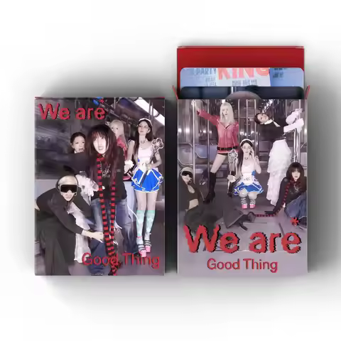 55pcs (G)I-DLE GOOD THING Photo Lomo Cards Set Shuhua Yuqi Minnie Miyeon Kpop Idol Collectible Merch